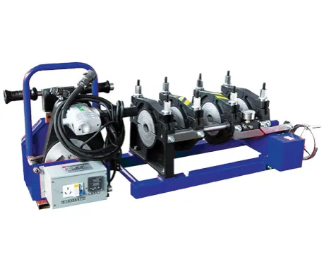 Mesin Penyambung Pipa HDPE sedang